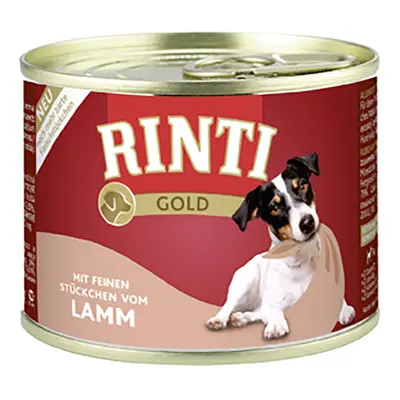 Rinti Gold s jemnými kousky jehněčího 12 × 185 g