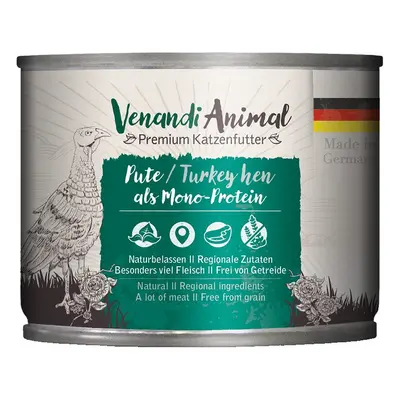 Venandi Animal krůtí maso jako jediný zdroj bílkovin 24 × 200 g