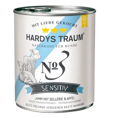 Hardys Traum Sensitiv No. 3 s jehněčím masem 12 × 800 g