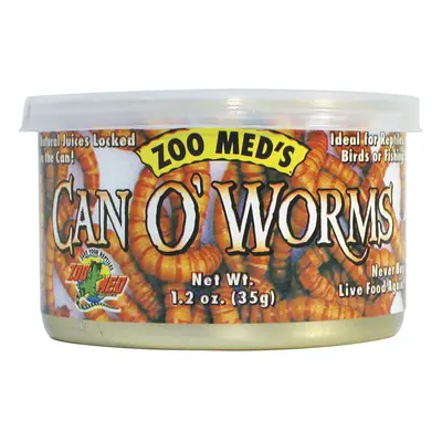 Zoo Med Can o' Worms 35 g, cca 300 moučných červů