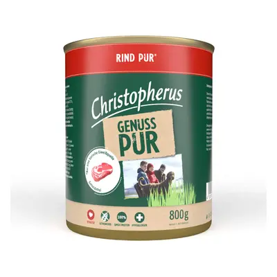 Christopherus Pur – hovězí maso 12 × 800 g