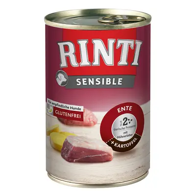 RINTI Sensible kachna, kuře + brambory 12 × 400 g