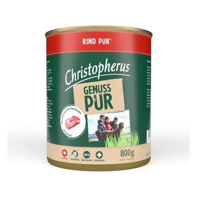 Christopherus Pur – hovězí maso 6 × 800 g