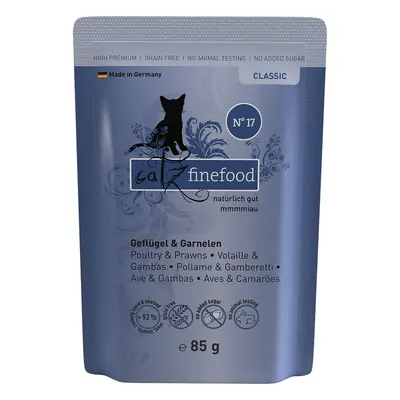 catz finefood No. 17 drůbež a krevety 16 × 85 g