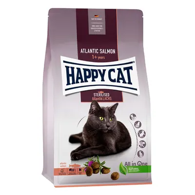 Happy Cat Sterilised Adult atlantský losos 1,3 kg