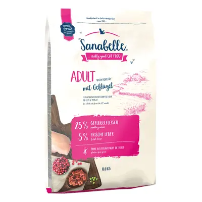 Sanabelle Adult drůbeží 2 × 10 kg