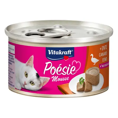 Vitakraft Poésie kachní pěna 12 × 85 g