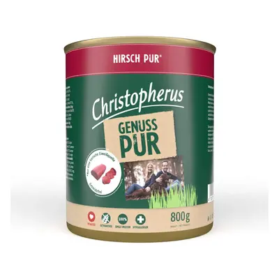 Christopherus Pur – jelení maso 12 × 800 g