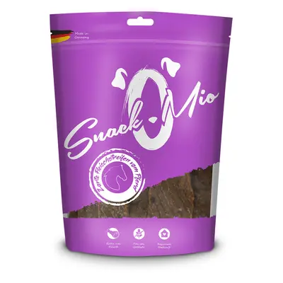 SnackOMio – jemné proužky koňského masa 2× 125 g