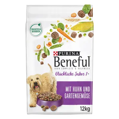 PURINA BENEFUL Glückliche Jahre 7+, kuře a zelenina 2 × 12 kg