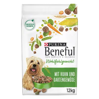 PURINA BENEFUL Wohlfühlgewicht, kuře a zelenina 2 × 12 kg