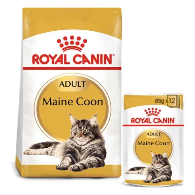 ROYAL CANIN ADULT Maine Coon 2 kg + kapsičky v omáčce 12× 85 g