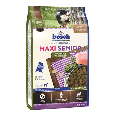 Bosch Maxi Senior drůbeží maso a rýže 2x12,5kg