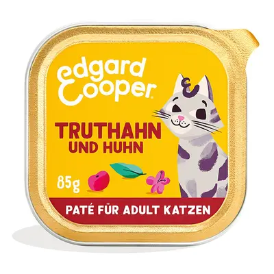 Edgard & Cooper Paté krocan a kuře z volného chovu 16× 85 g