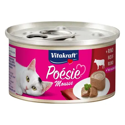 Vitakraft Poésie hovězí pěna 12 × 85 g