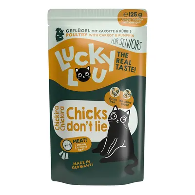 Lucky Lou Lifestage Senior drůbež 16 × 125 g