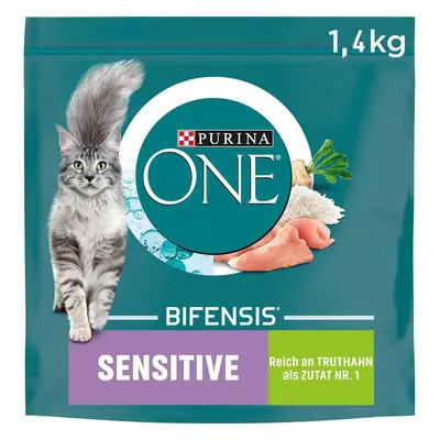 PURINA ONE BIFENSIS SENSITIVE krocan, 1,4 kg 1,4kg