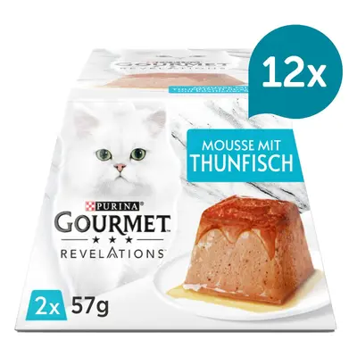 GOURMET Revelations pěna v omáčce s tuňákem 12× 2× 57 g