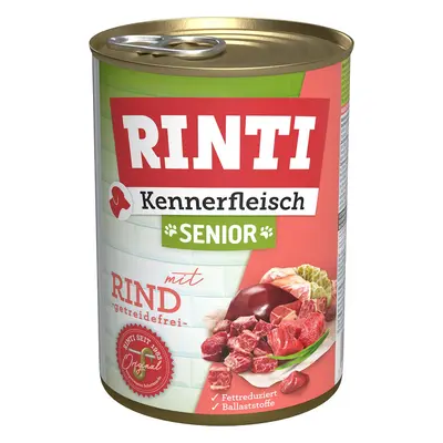 Rinti Kennerfleisch SENIOR s hovězím masem 24x400g