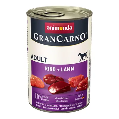 Animonda GranCarno Adult s hovězím a jehněčím masem 6x400g