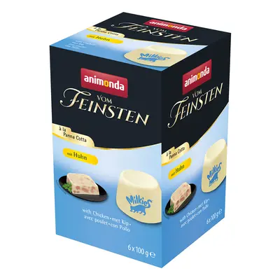 animonda vom Feinsten à la Panna Cotta s kuřetem 6× 100 g