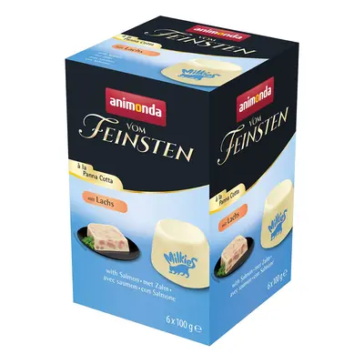 animonda vom Feinsten à la Panna Cotta s lososem 6× 100 g