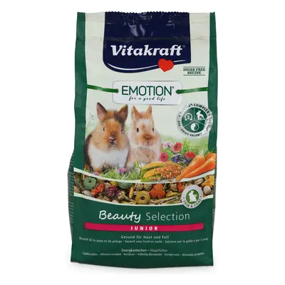 Vitakraft Emotion Beauty Selection Junior zakrslý králík 600 g