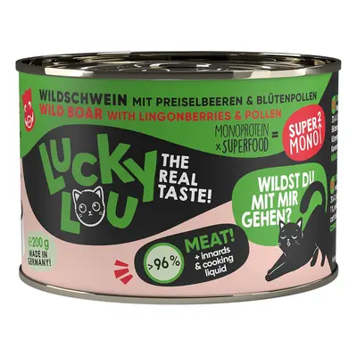 Lucky Lou SuperMono² kančí maso 6× 200 g