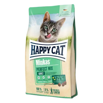 Happy Cat Minkas Perfect Mix drůbež, ryby a jehněčí 10 kg