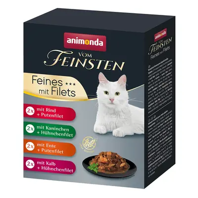 Animonda Vom Feinsten Adult Feine Vielfalt s filety 6x8x85g