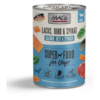 MAC's DOG losos a špenát 6× 400 g