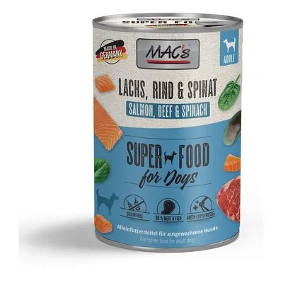 MAC's DOG losos a špenát 12 × 400 g