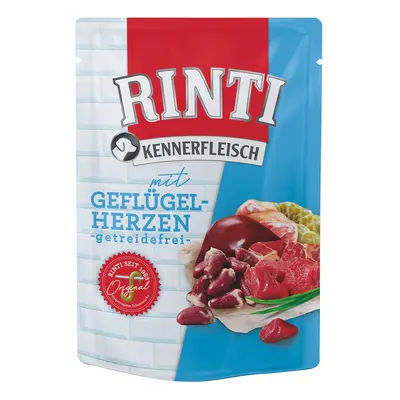 RINTI Kennerfleisch kapsičky s drůbežími srdíčky 10 × 400 g