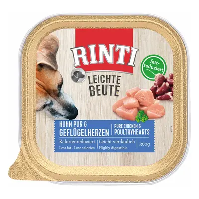 Rinti Leichte Beute čisté hovězí maso + drůbeží srdce 9 × 300 g