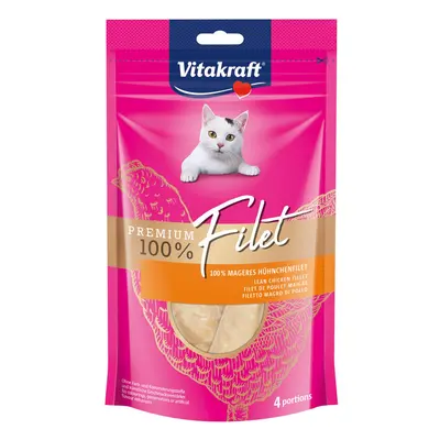 Vitakraft pamlsek pro kočky Premium Filet kuřecí 7× 4 ks