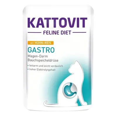 Kattovit Gastro kuře s rýží 24× 85 g