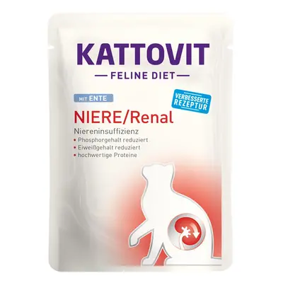 Kattovit Niere/Renal kachna 24 × 85 g