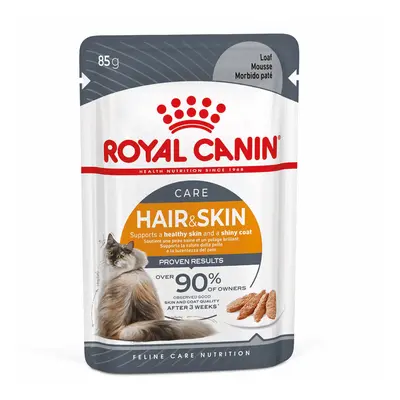 Royal Canin FCN Hair & Skin Loaf 12 × 85 g