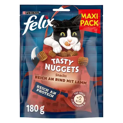 FELIX Tasty Nuggets hovězí a jehněčí 6× 180 g