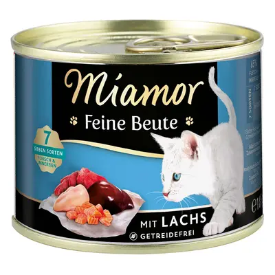 Miamor Feine Beute, Losos 24 × 185 g