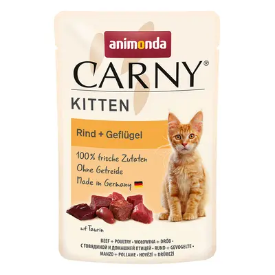 Animonda Carny Kitten drůbeží koktejl 12x85g