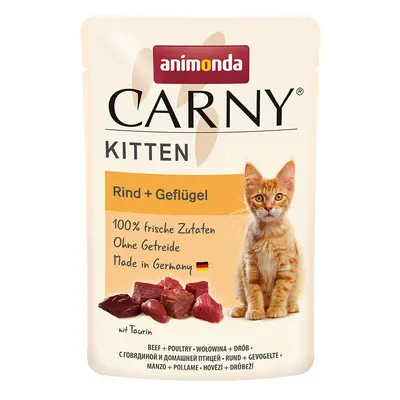 Animonda Carny Kitten drůbeží koktejl 24x85g