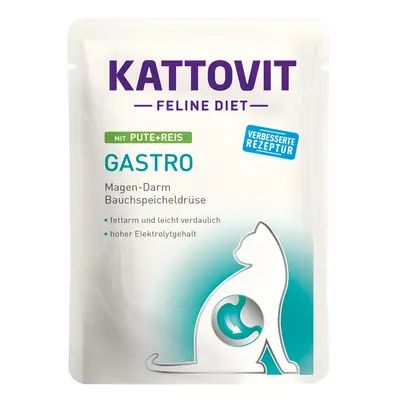 Kattovit Gastro krůtí maso s rýží 24 × 85 g