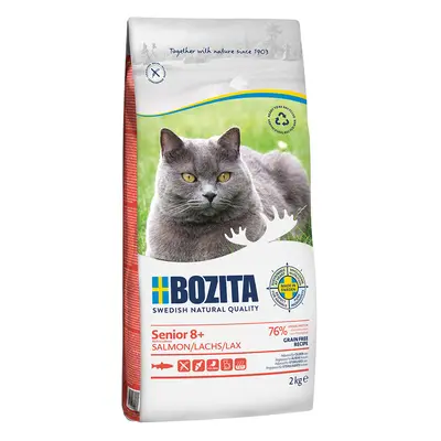 Bozita Senior 8+ Grain free s lososem 2 kg