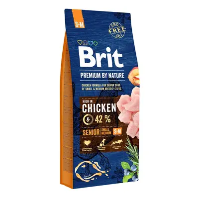 Brit Premium by Nature Senior S+M 15 kg