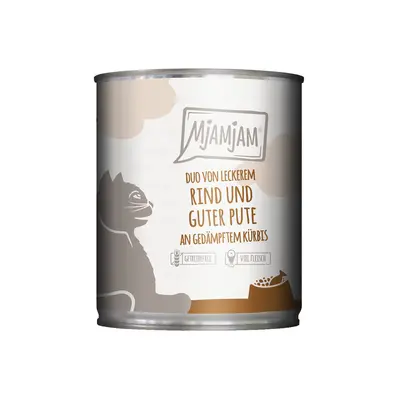 MjAMjAM DUO hovězí a krůtí maso na dýni 24 × 800 g