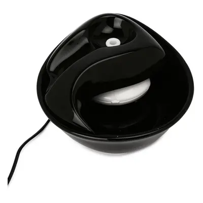 Pioneer Pet Rain Drop Style fontána z keramiky o objemu 1,8 l, černá