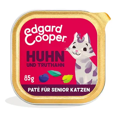 Edgard & Cooper Paté Senior kuře a krocan 16× 85 g