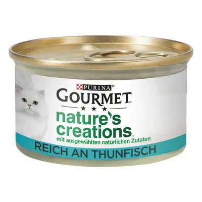 GOURMET Nature's Creations obohacené tuňákem 48 × 85 g