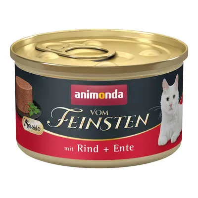 Animonda Vom Feinsten Adult hovězí a kachní maso 12 × 85 g